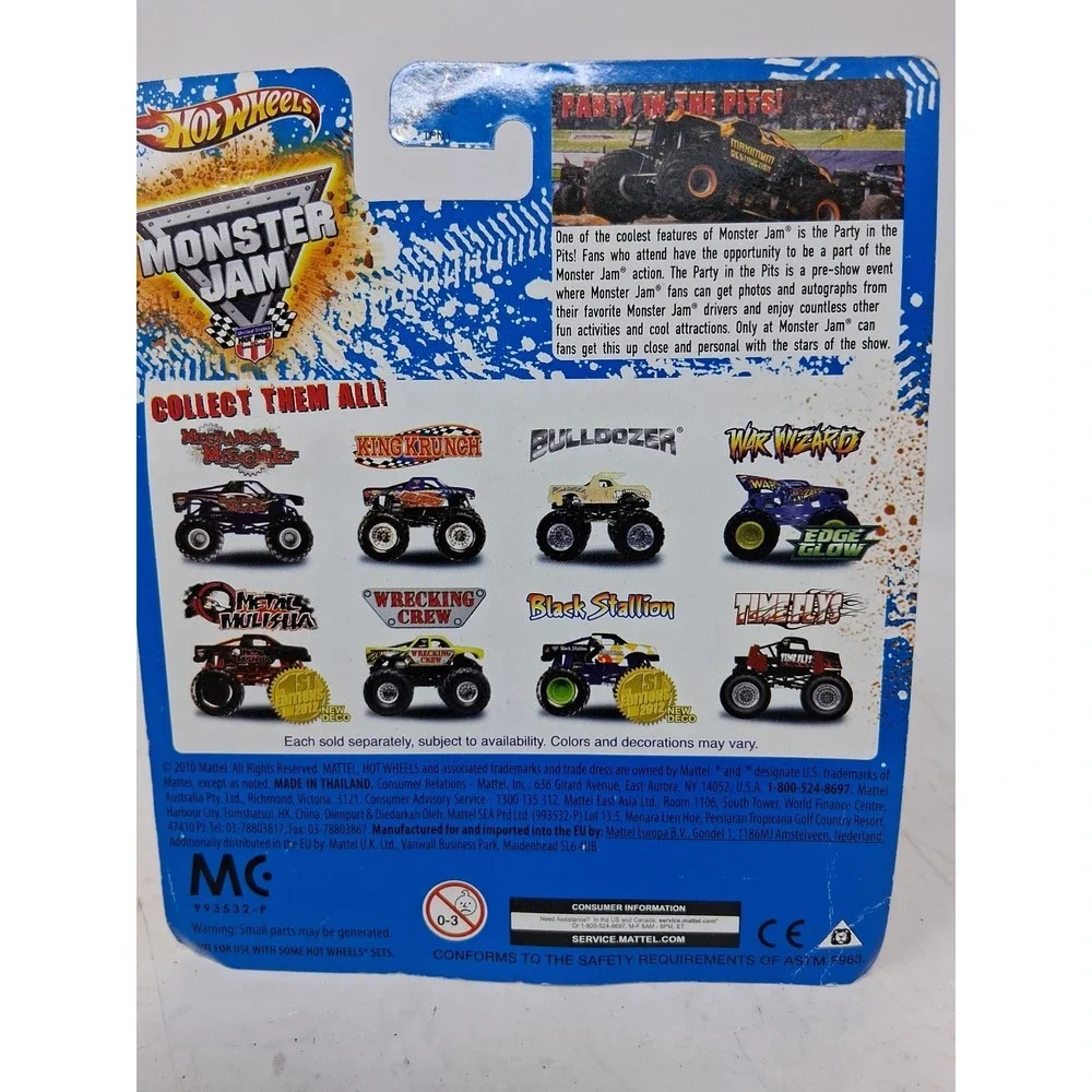 Hot Wheels Monster Jam Diecast Truck Captain's Curse  30th Ann Topps
